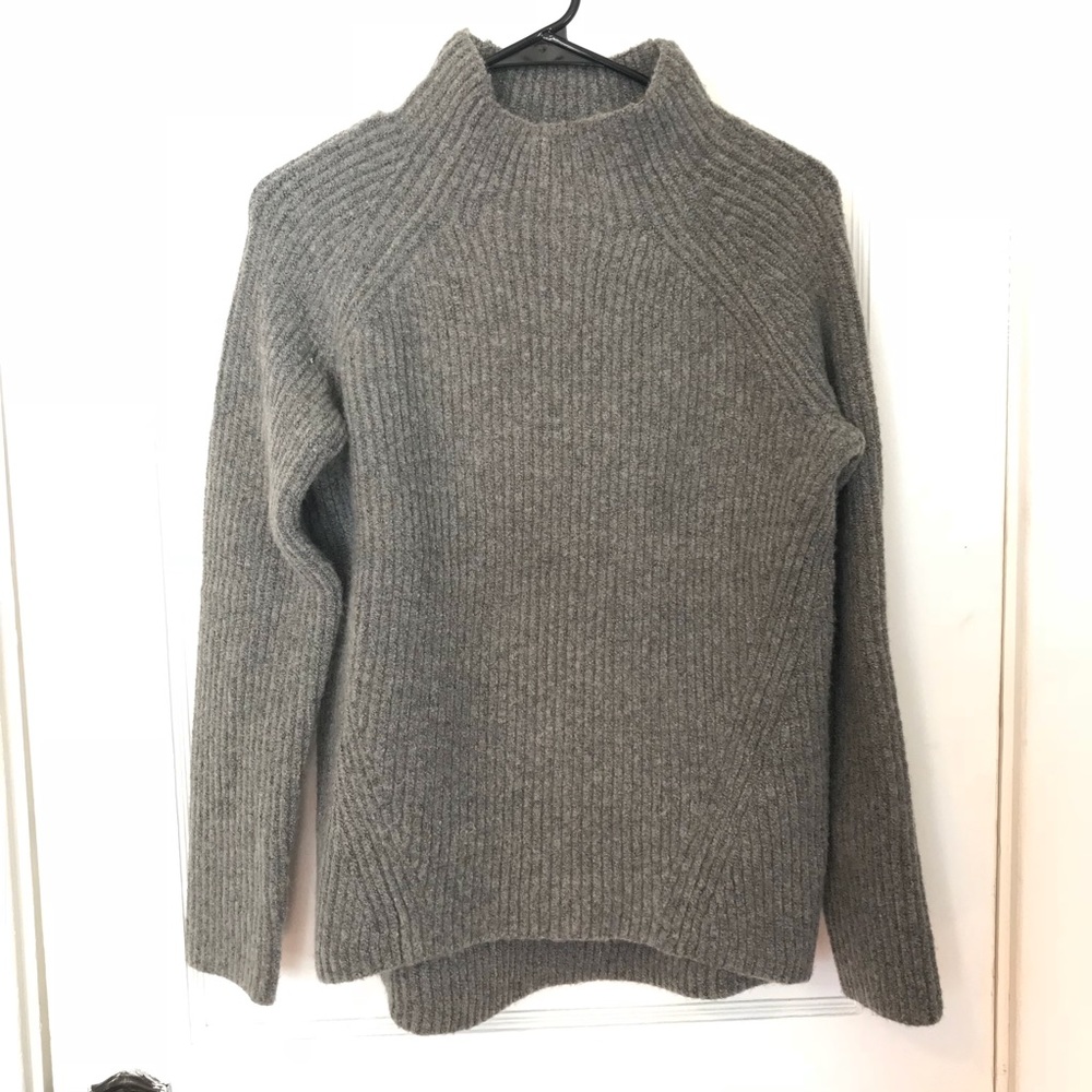 madewell northfield mockneck sweater